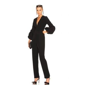 Alexis Black V-Neck Jumpsuit